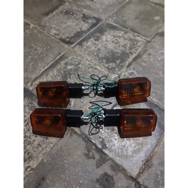 lampu sein depan blakang honda win stanley