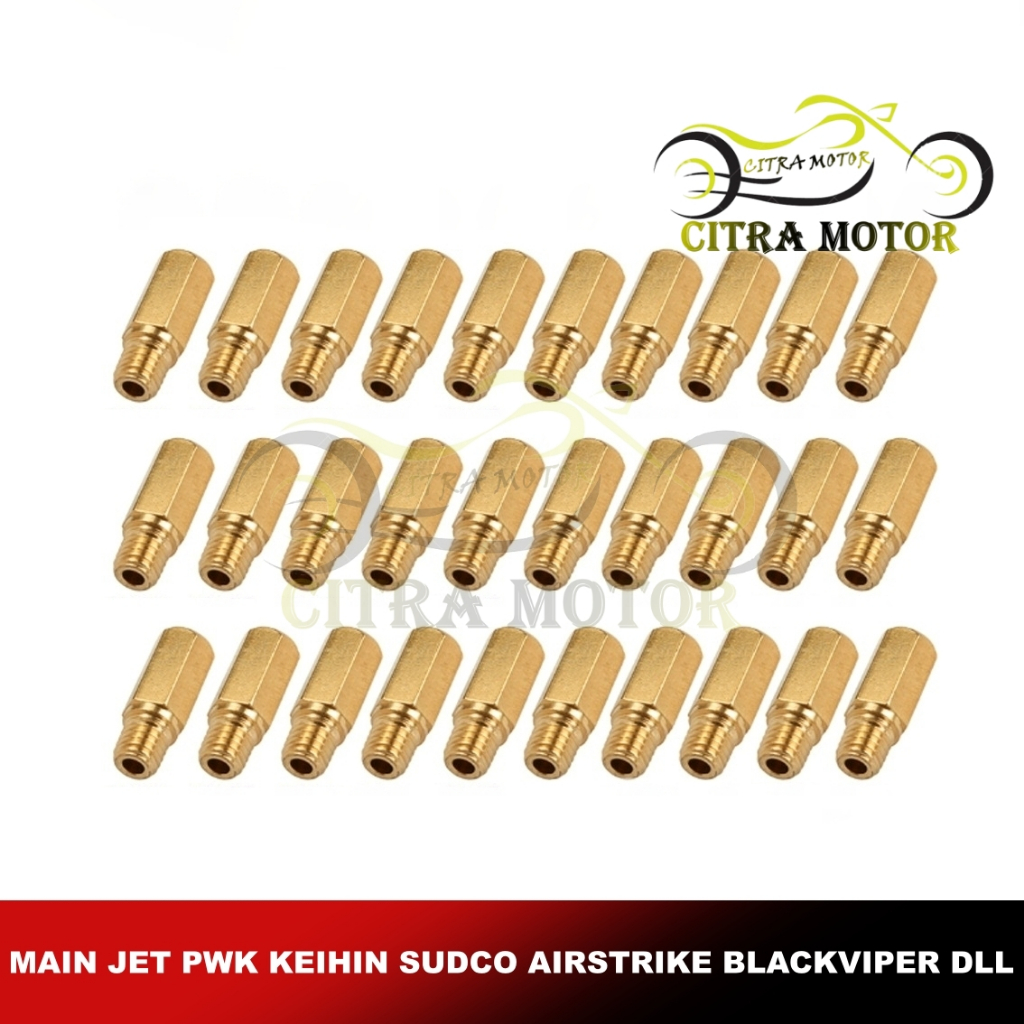BISA COD MAIN JET PWK - PWM PJ MJ SPUYER MAINJET KARBURATOR PWK KARBU  PILOT JET EVO AIRSTRIKE CPO B