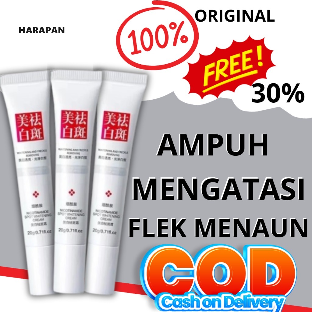 FUYAN Cream Cina Salep Pemutih Efektif Penghilang Flek Bintik hitam Jerawat / Cindynal Whitening Fre