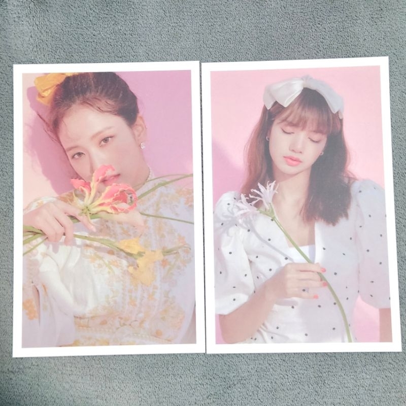 [Ready Jisoo / Lisa Postcard] BLACKPINK Welcoming Collection 2020 - Diary /Desk Calendar Photocard D