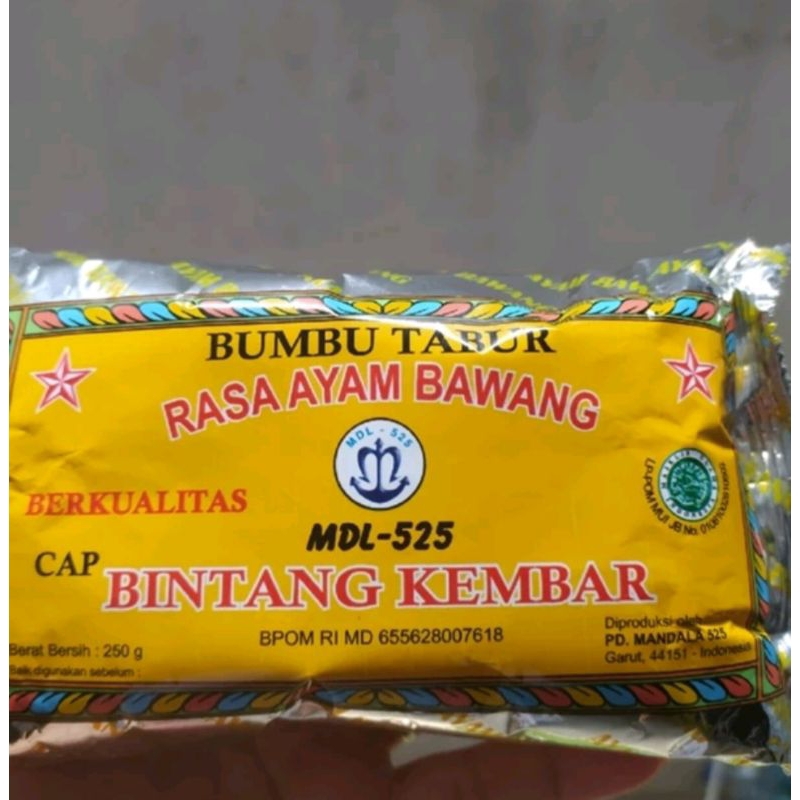 

Bumbu Atom Bintang - Rasa Ayam Bawang - Bumbu Tabur 250gr - Bumbu Penyedap Atom Bintang Bumbu Seblak - Baso Aci - Bakso Cuanki