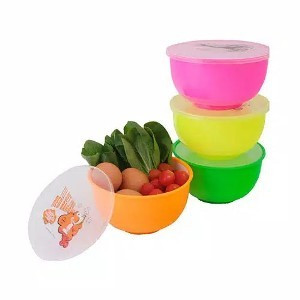 Mangkok Tutup Plastik Calista / Mangkok Lauk