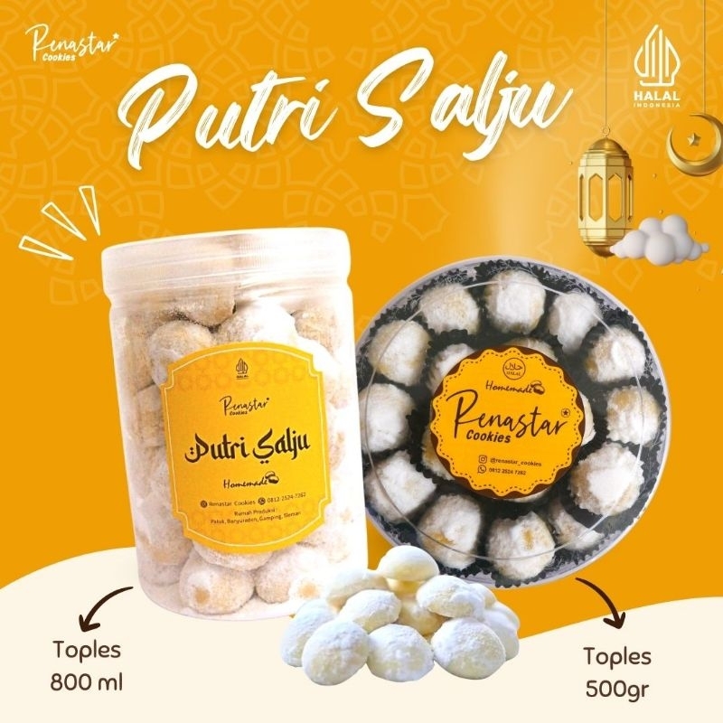 

KUE KERING PUTRI SALJU ENAK LUMER 450GR