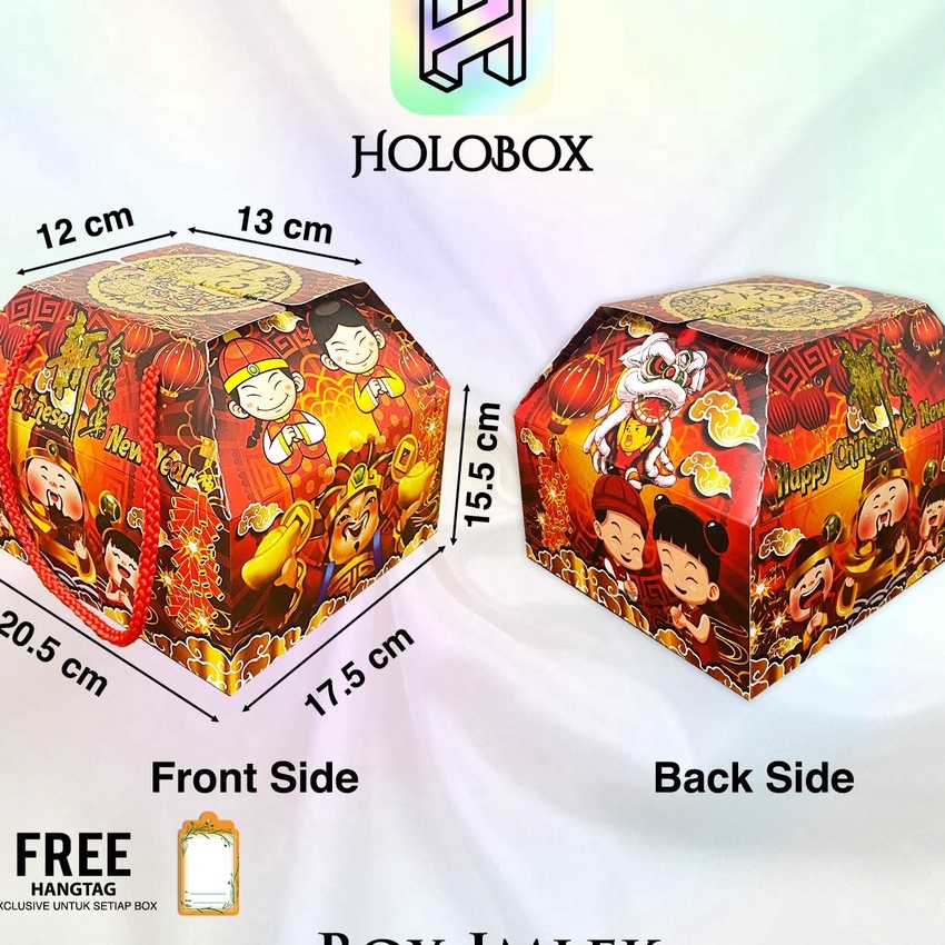 

KI3 Box Hampers Imlek Dus CNY Kotak Chinese New Year B57
