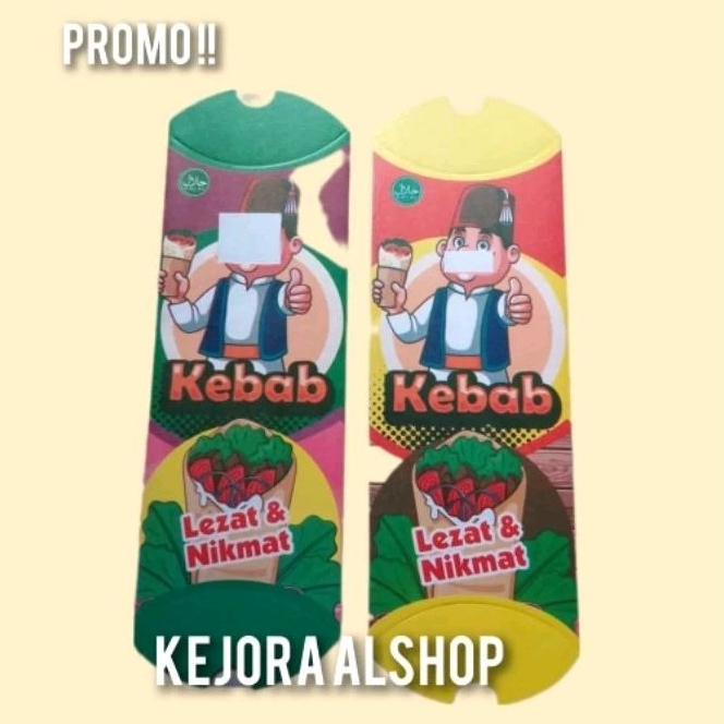 

dus kebab isi 50 lembar // kemasan kebab isi 50 lembar // kertas kebab isi 50 lembar