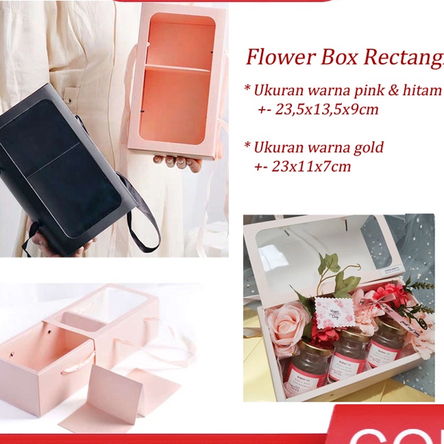 

KF7 Flower Box Rectangle Kotak Bunga persegi panjang GB6