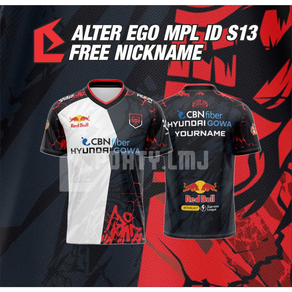 JERSEY KAOS ALTER EGO ESPORT MPL ID S13 2024 , FREE NICKNAME