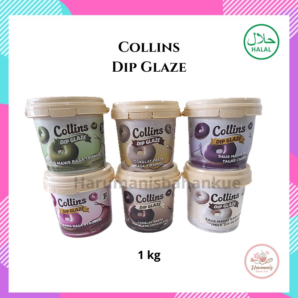 

Promo Collins Dip Glaze 1kg R71