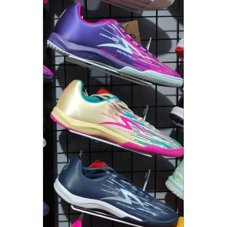 o Sepatu Futsal Terlaris Specs Accelerator Lightspeed Reborn IN Meta Crush Pack Illuminate Pack Zeis