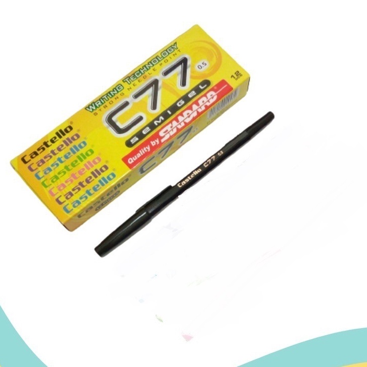 

Istimewa Pen Castello C77 12Pcs
