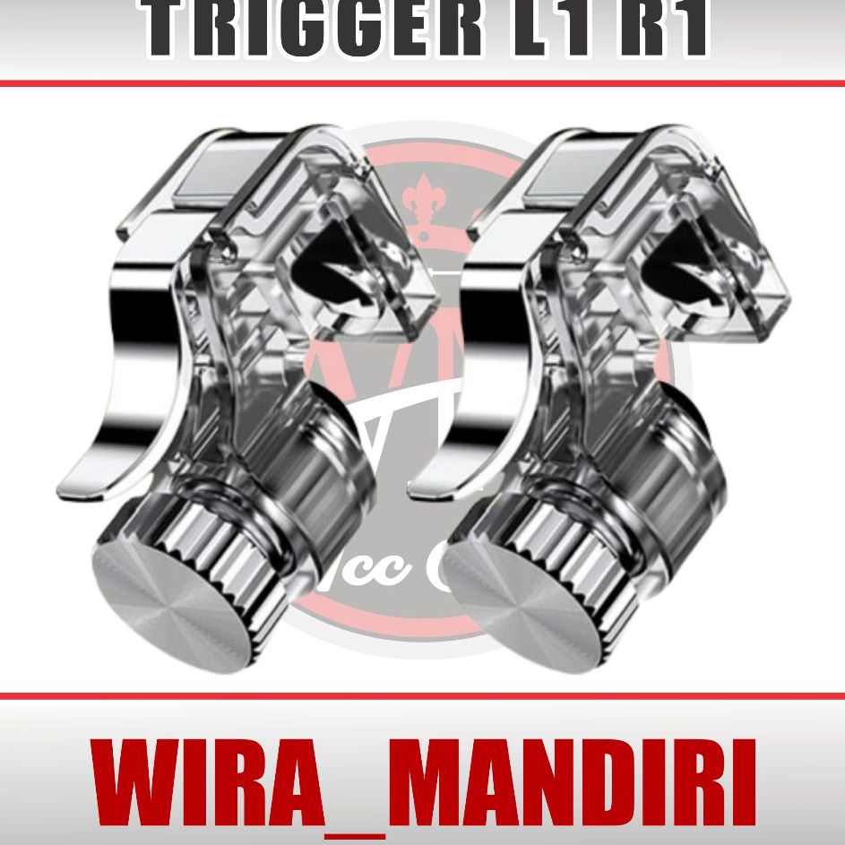 hS Trigger R11  Joystick L1 R1 Mobile Gaming Shooter PUBG CODM FF w Paling Dicari