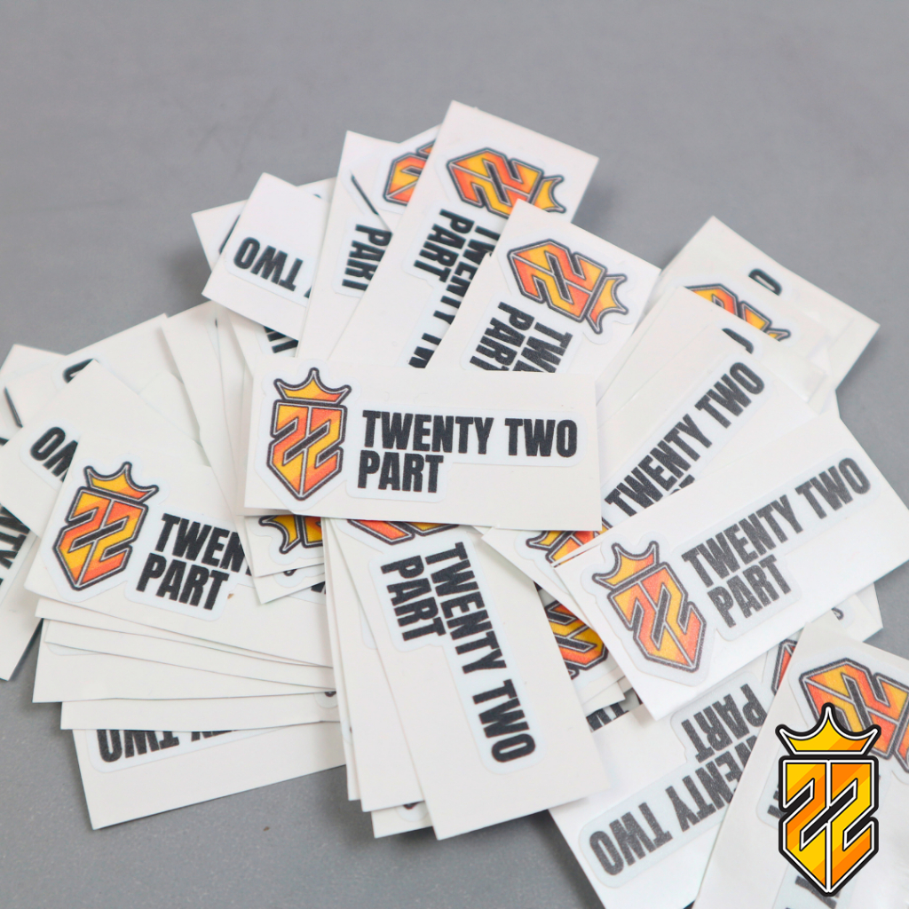 STICKER LOGO TWENTY TWO PART