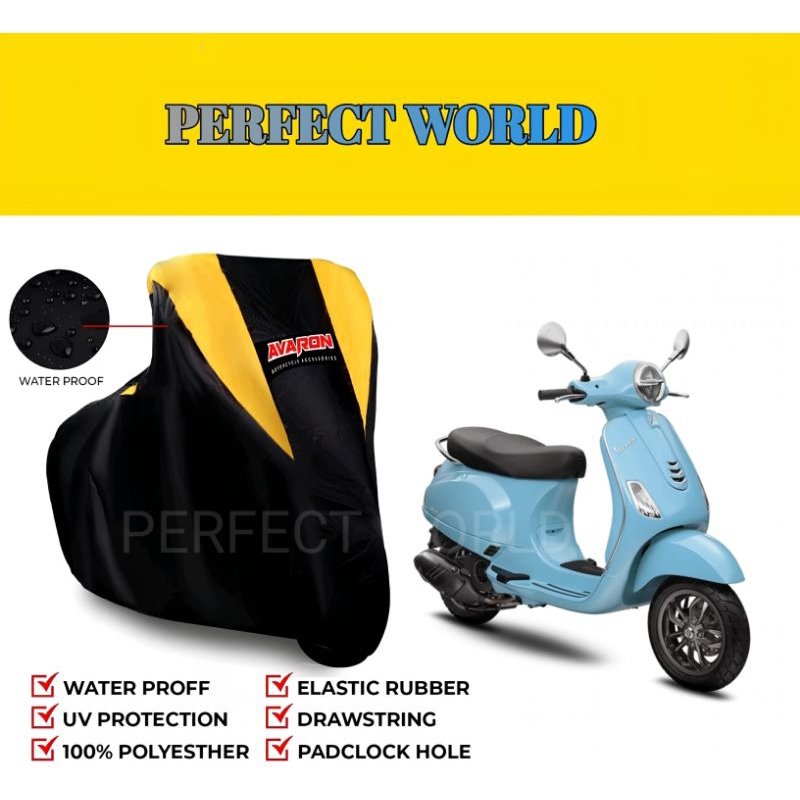 Cover motor Vespa/Sarung Motor Vespa/Pelindung Motor Vespa