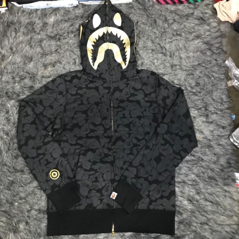 bape shark Hoodie original second