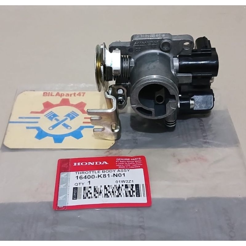 Throtol Throttle Throtle Body Assy Sensor Tps Beat Fi Esp Stater Halus Beat Fi Street Scoopy Donat (