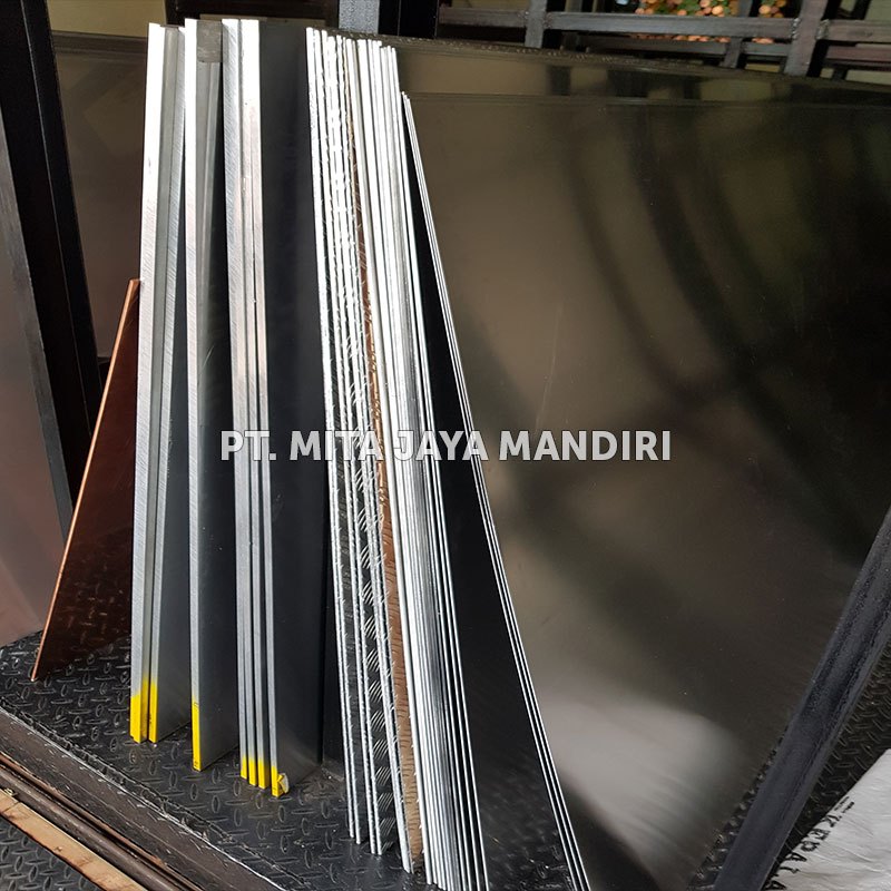 Plat Stainless Custom 5 Potongan Lembaran SS 304 201 316 304L 316L ASTM A240 bordes lubang 4 x 8 4x8