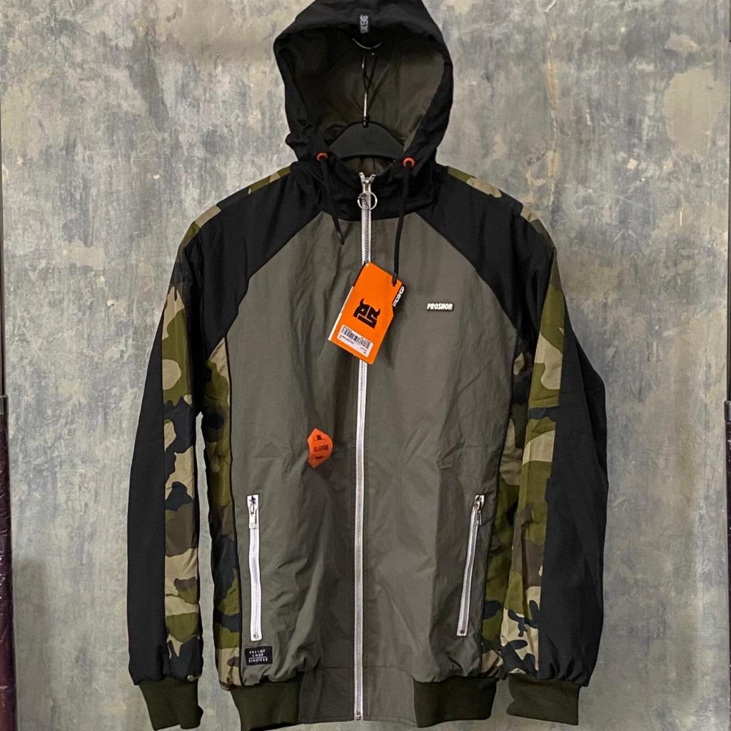 JAKET PROSHOP MILITARY| JAKET PROSHOP PRECURSOR |JAKET HOODIE TASLAN PARASUT | SWEATER DISTRO