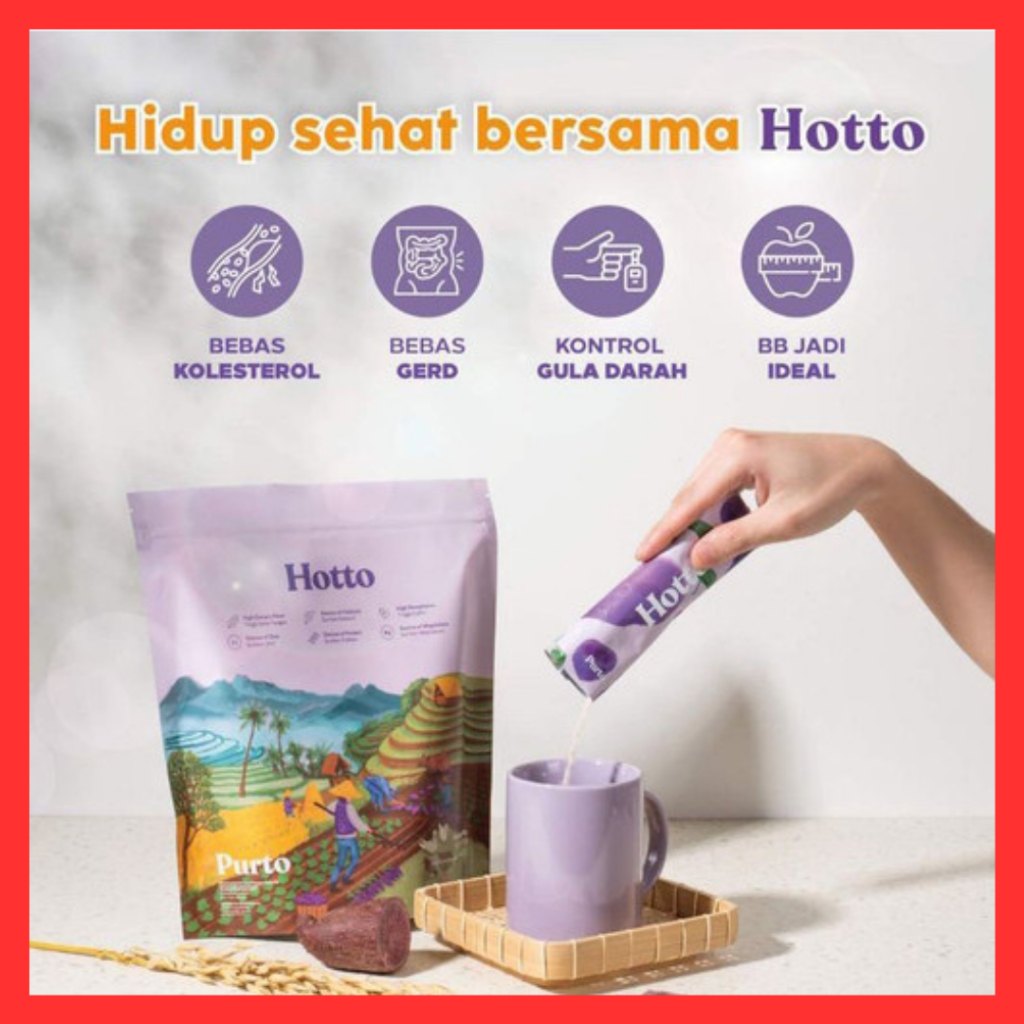 

Hotto Purto Oat 16 Sachets (1 Pouch) Multigrain with Purple Potato Original