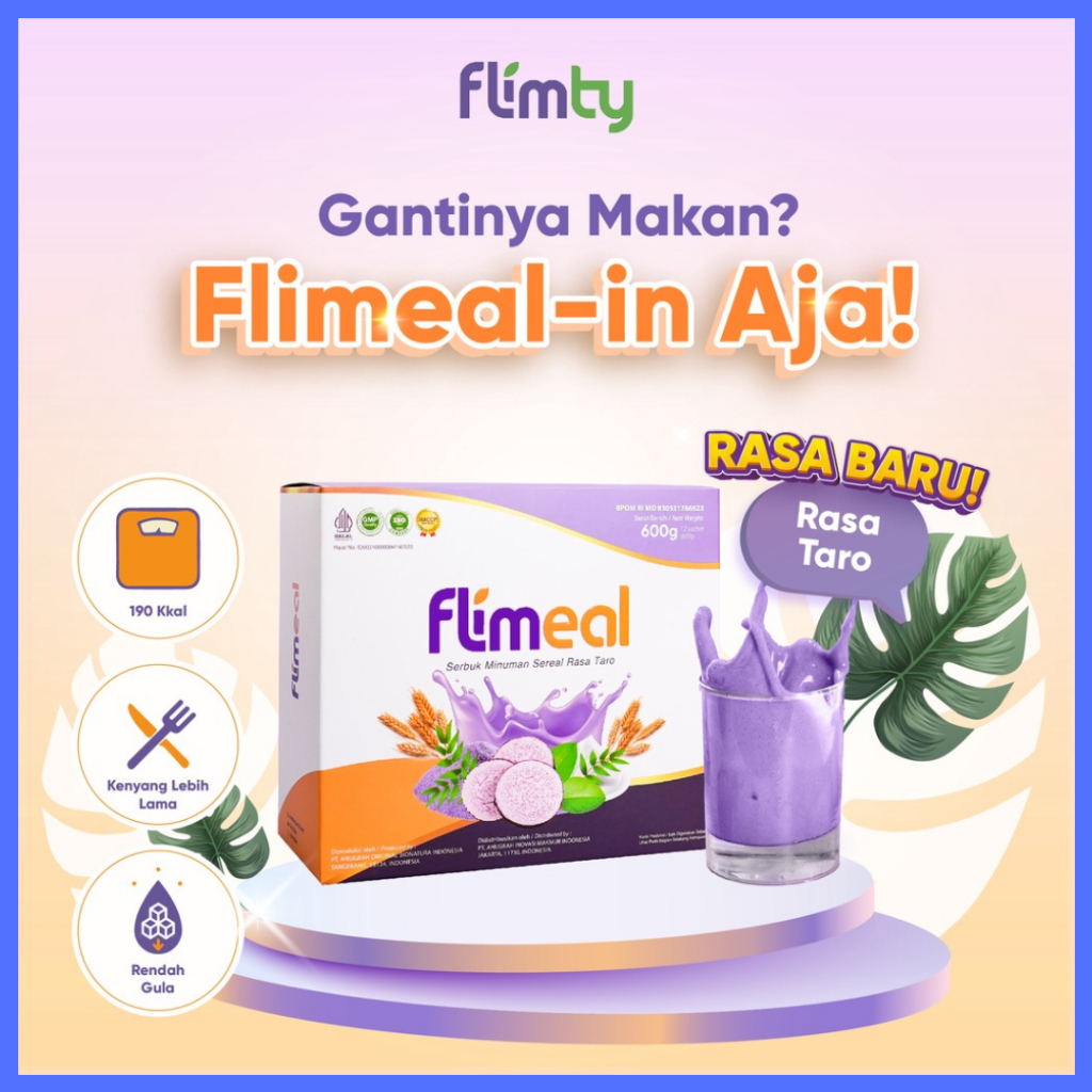 

Flimeal 1 Box isi 12 Sachets Minuman Pengganti Makan Original 100%