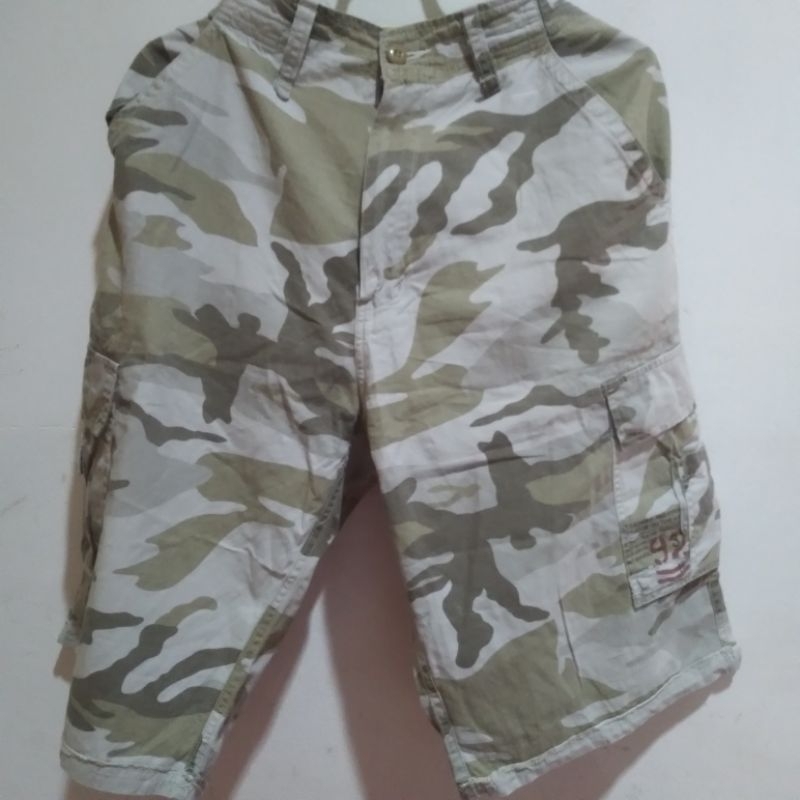 Celana pendek Cargo Abercrombie & Fitch Original