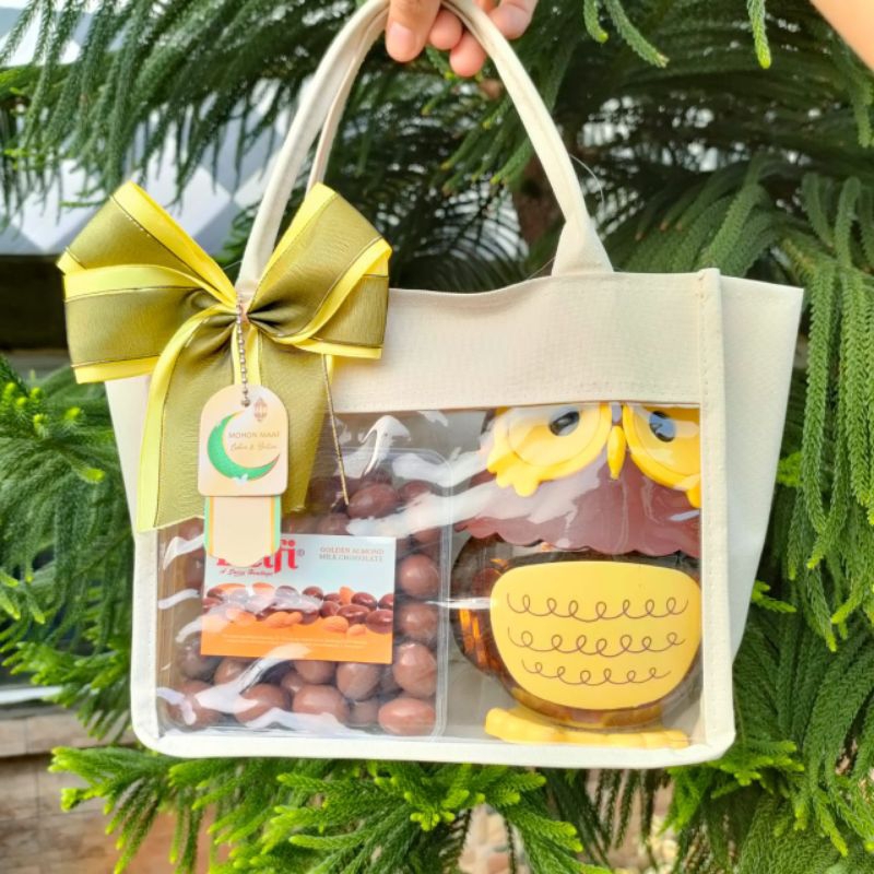 

Parcel Bag Cokelat Delfi bites dan cokelat celengan