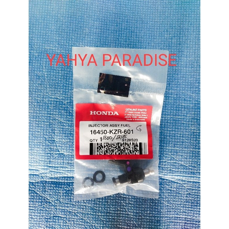 INJECTOR INJEKTOR HONDA VARIO 125 KZR PNP BEAT FI, SCOOPY FI, VARIO 110 FI ASLI ORIGINAL HONDA GENUI