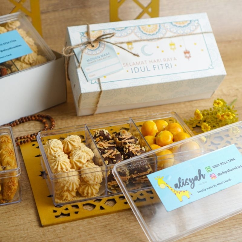 

Alisyah Cookies Quba Hampers Idul Fitri - Hampers Lebaran/Acara