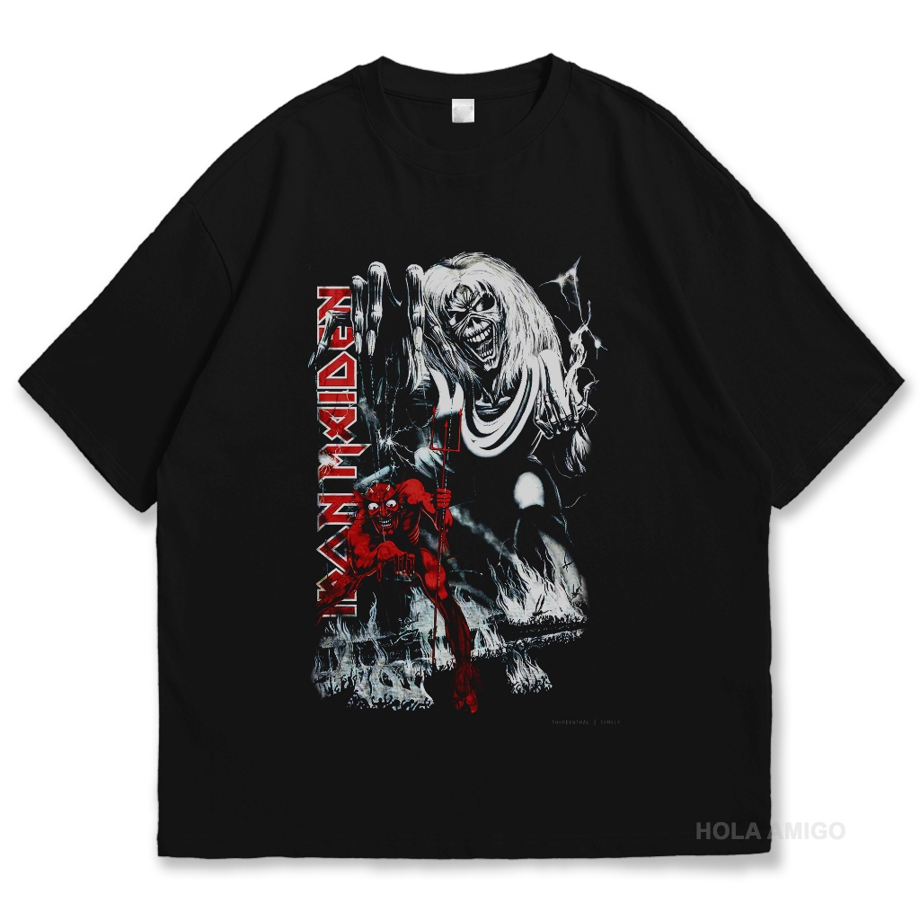 Kaos / Baju Distro Band Music Iron Maiden 13