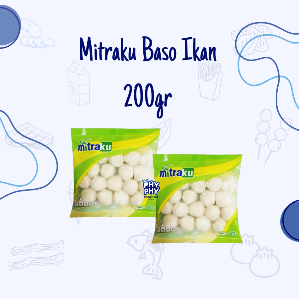 

Mitraku Bakso Ikan 200gr / Baso Ikan