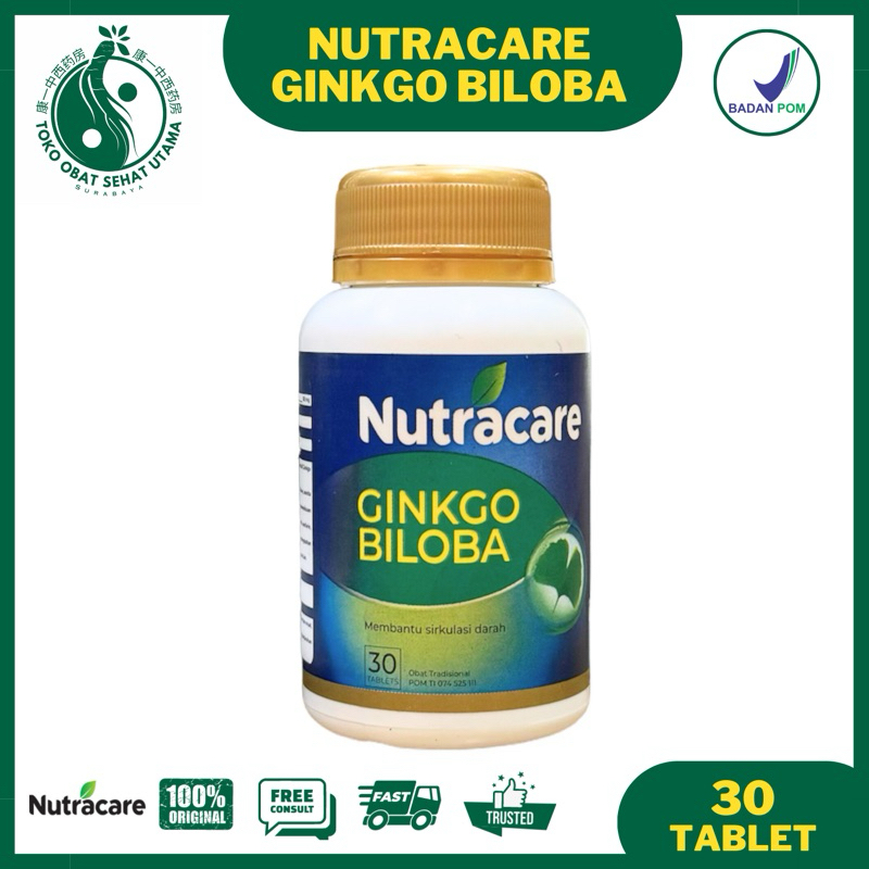 NUTRACARE GINKGO BILOBA / Suplemen Kesehatan Otak / Ginko Biloba