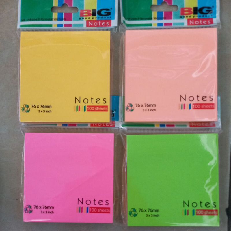 

Post It Sticky Stiky Stiki Note Notes Memo Pembatas Buku 5 Warna