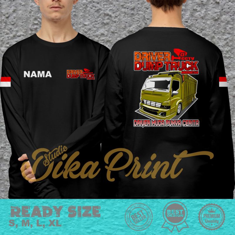 Kaos Driver Truck Cctv Indonesia terkeren