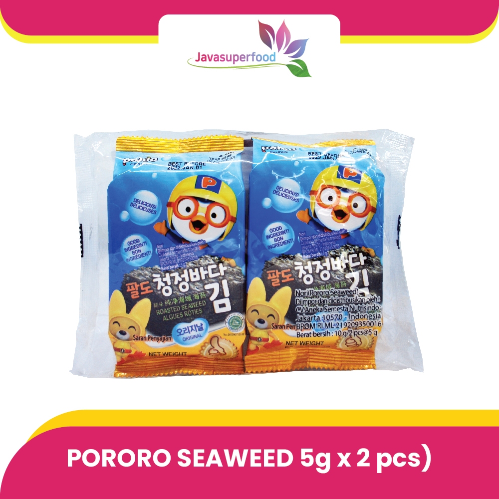 

Paldo Pororo Seaweed / Nori Pororo 2x5 Gr