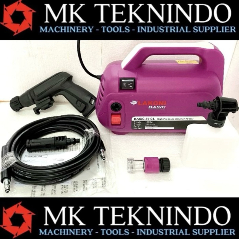 Lakoni Basic 50 CL Mesin Jet Cleaner Alat Steam Cuci Mobil Motor