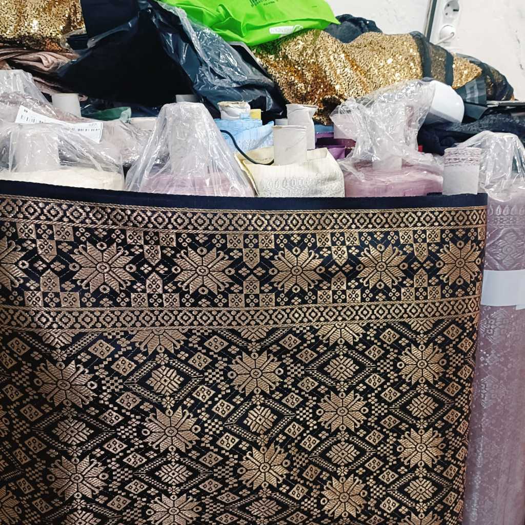 songket Palembang,bahan songket,songket mesin,songket
