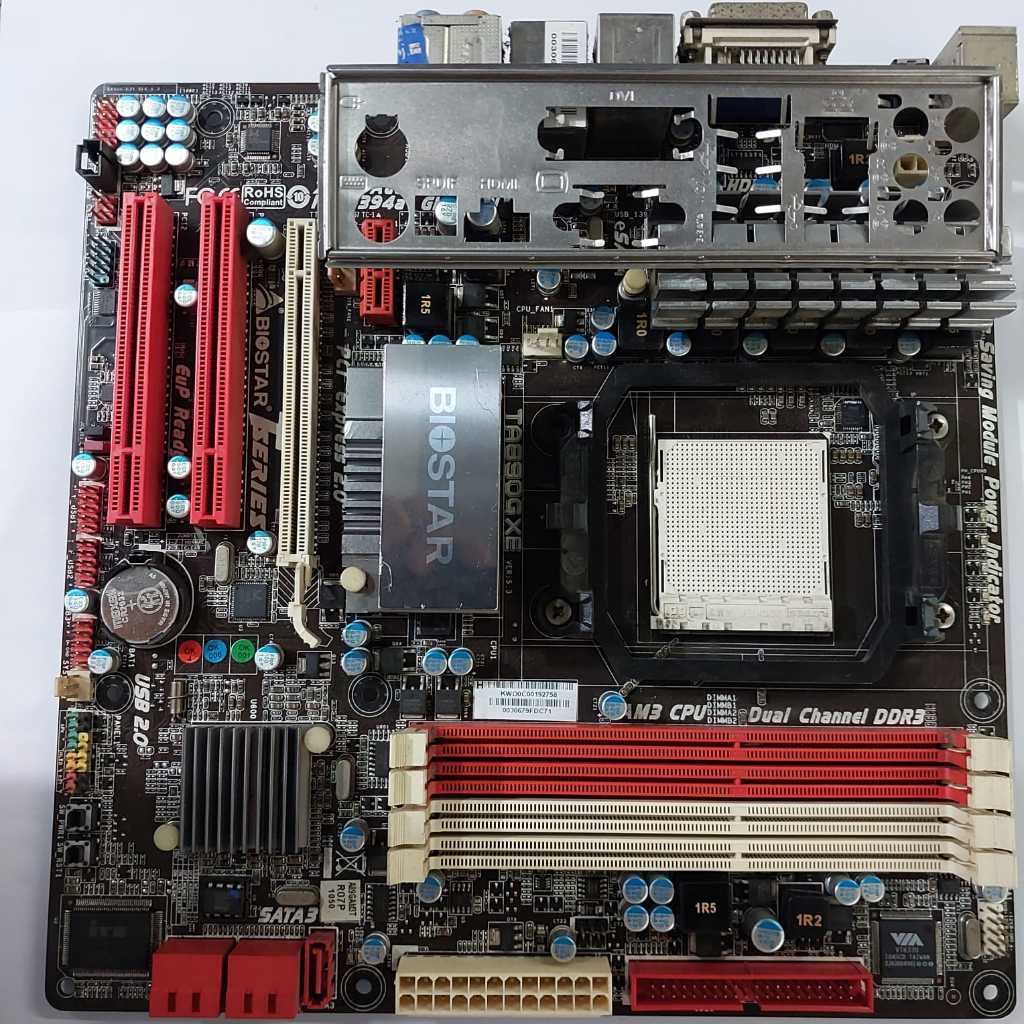 Mainboard Am3 Biostar TA890GXE dual chanel hdmi