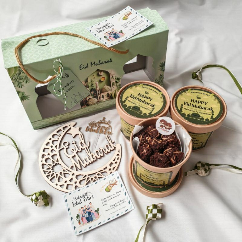 

Brownies Bites Eid Mubarak Special Hampers | Box of 3