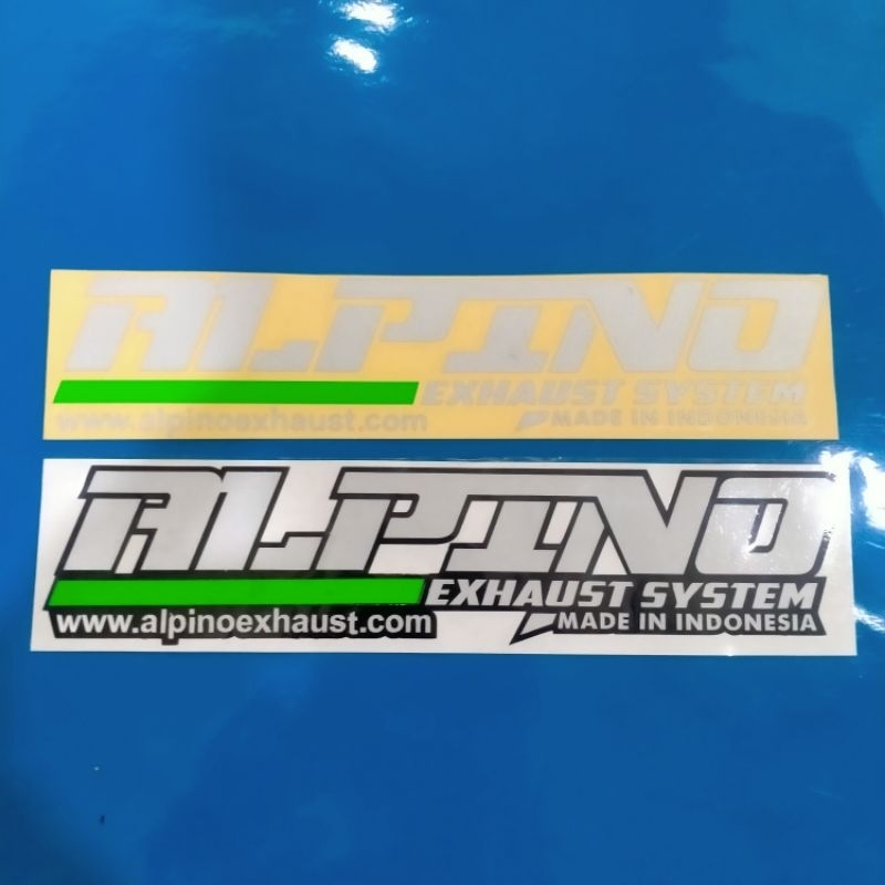 Sticker ALPINO EXHAUST SYSTEM