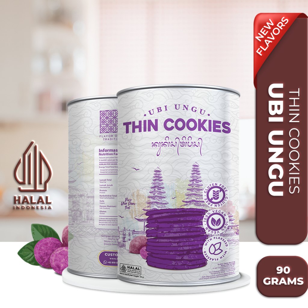 

WoCA Thin Cookies Krunz Chocolate Ubi Ungu