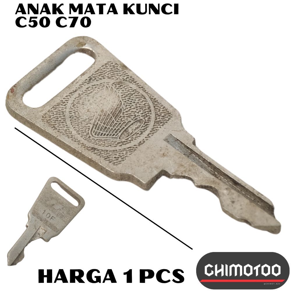 Anak Mata Kunci Honda C50 C 50 C70 C 70 C90 C 90 Cb100 CB 100  Cb125 Cb 125 S90 Benly S90z S110