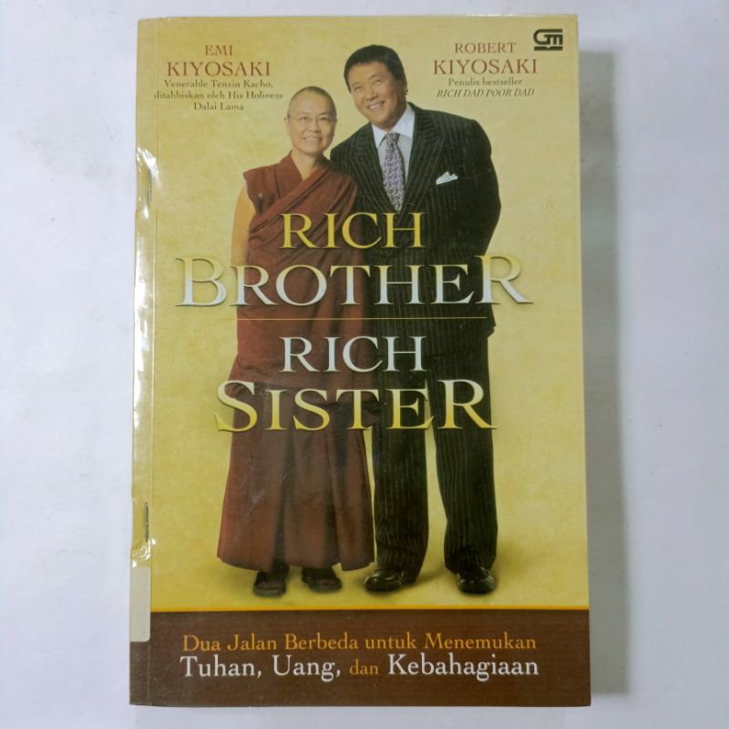 Buku Rich Brother Rich Sister - Robert Kiyosaki & Emi Kiyosaki