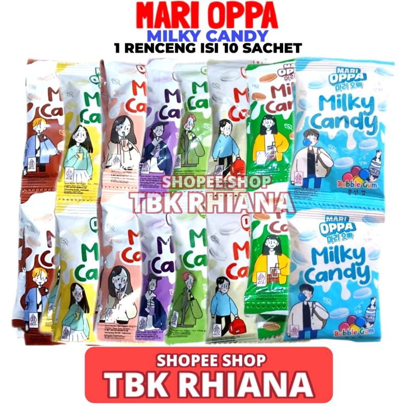 

Permen Mari Oppa 1 Renceng Isi 10 Sachet 12gr (6 Butir/Sachet)