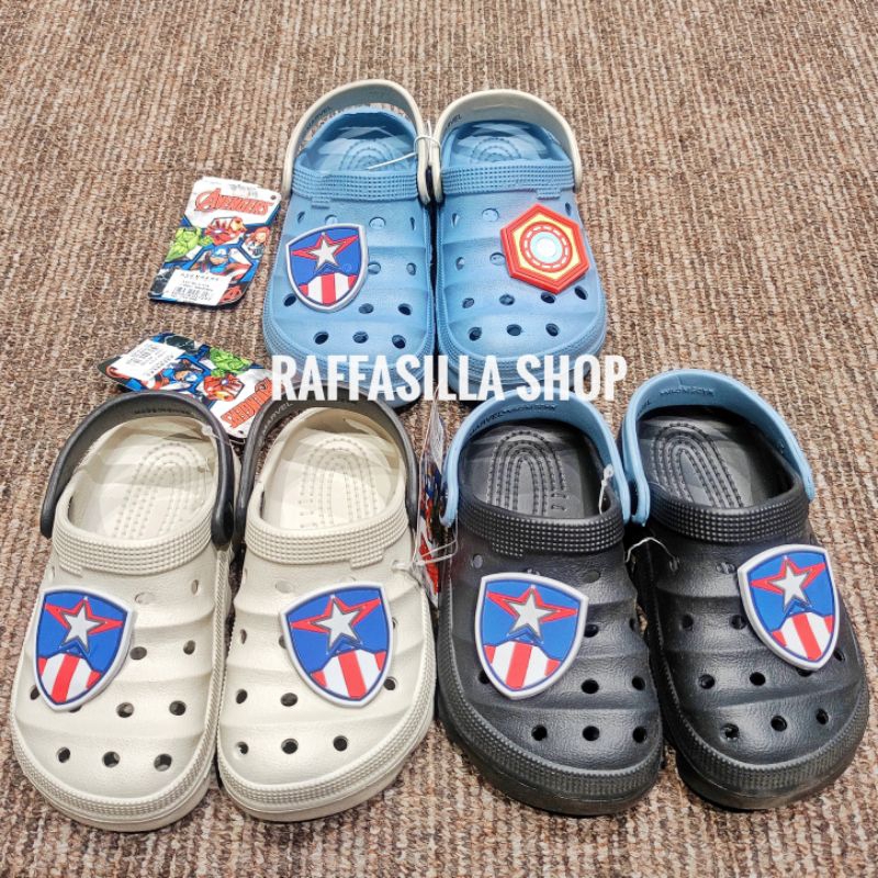 Sandal Zandilac Anak Cowok Marvel Avengers Sandal Laki-Laki Baim