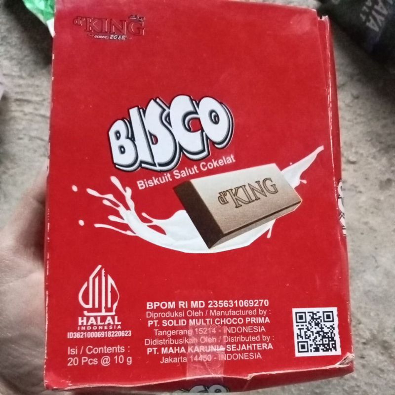 

king Bisco (20 pcs 10gram)