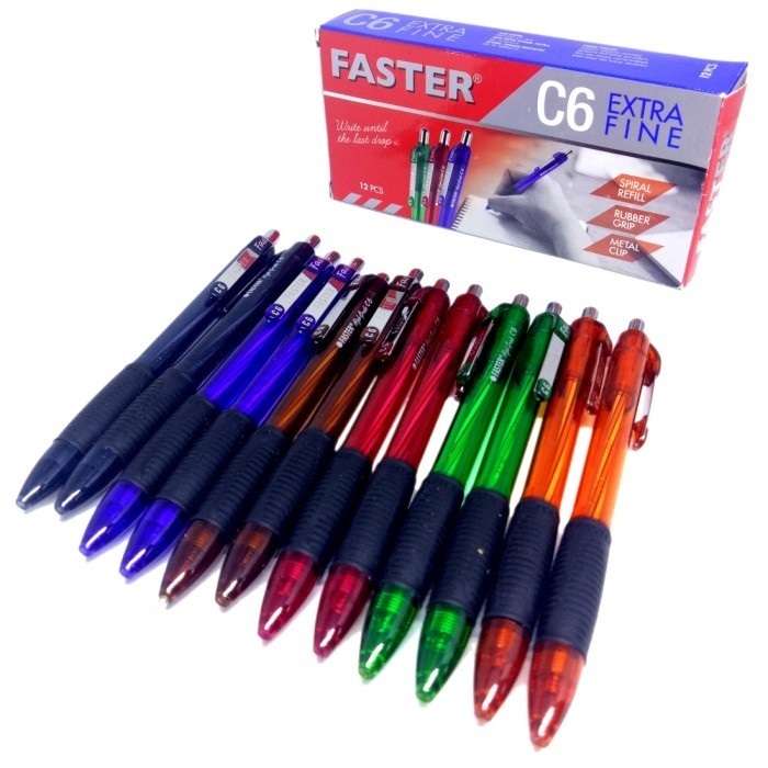 

Bulpen Faster / Ballpoin Faster C6 / Pulpen Faster C6 Cetek [0.5mm]