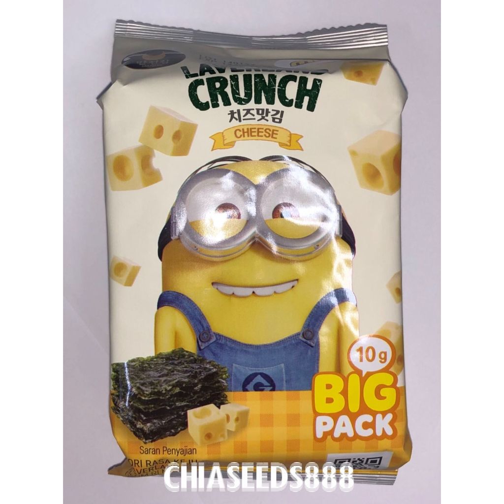 

LAVERLAND Crispy Seaweed CHEESE 10gr SATUAN