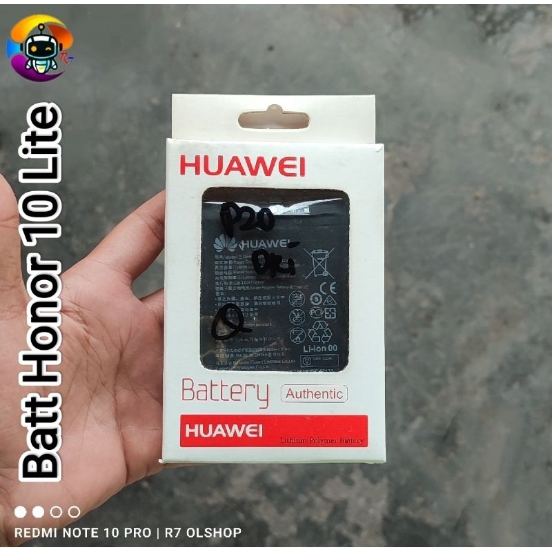 Baterai Honor 10 Honor 10 Lite P20 HB396286ECW Original