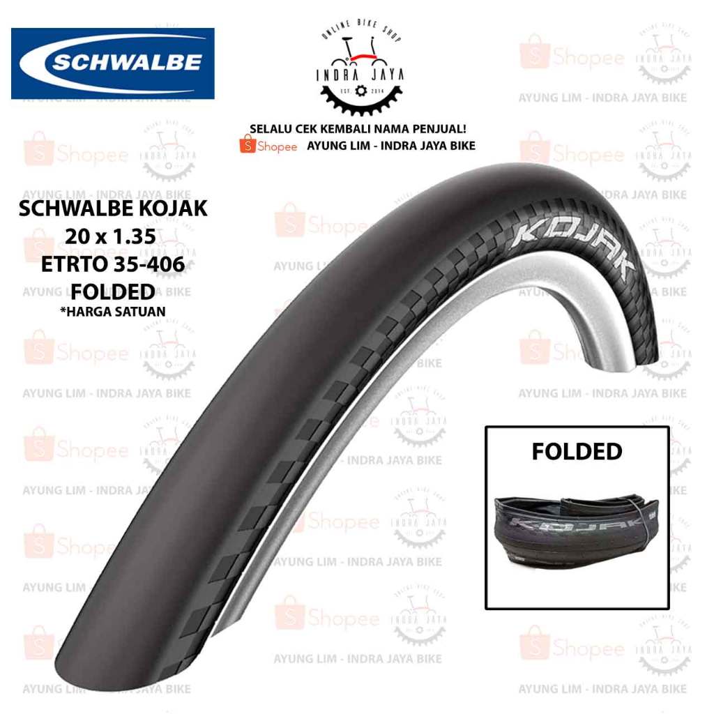Ban Schwalbe Kojak 20 X 1.35 Kevlar