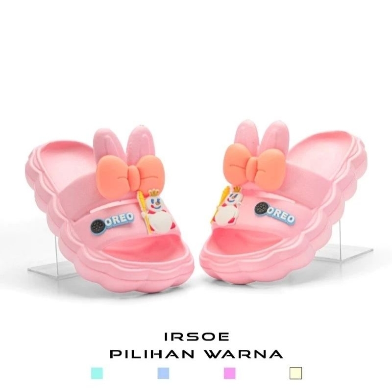 Sandal Slop Anak Perempuan Irsoe Mixue 363 Murah