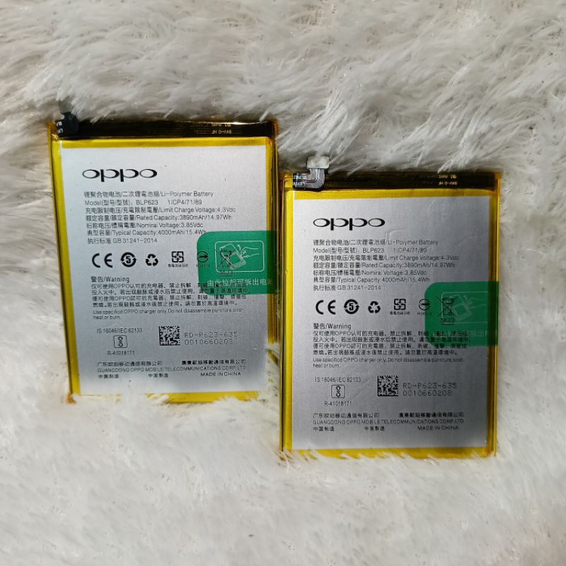 Baterai Tanam Oppo F3 Plus Batre BLP623 Batre Batrai HP